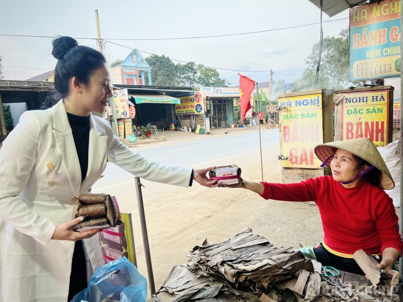 Thanh Hoá: Bánh gai Tứ Trụ 