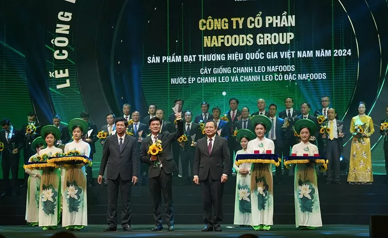 Long An: 7 doanh nghiệp được vinh danh Thương hiệu quốc gia 2024