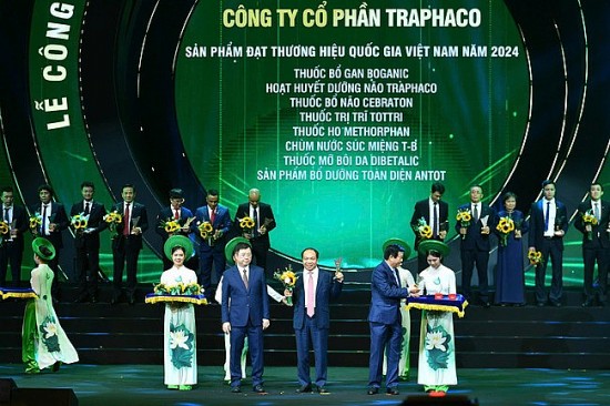 Traphaco - doanh nghiệp 7 lần liên tiếp có sản phẩm đạt Thương hiệu Quốc gia