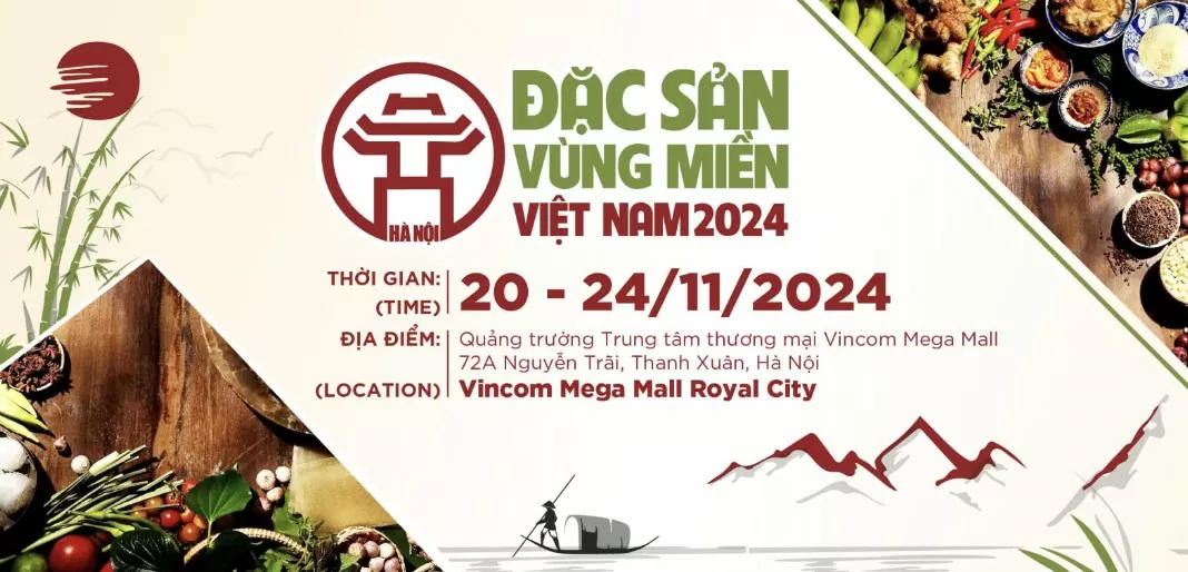 Kết nối cung cầu hàng Việt tại Hội chợ đặc sản vùng miền Việt Nam 2024