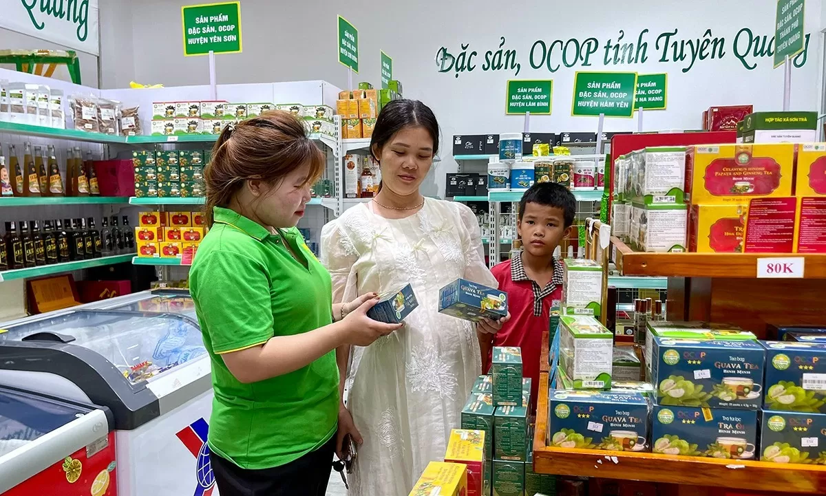 6 sản phẩm OCOP của tỉnh Tuyên Quang vừa được xuất khẩu sang thị trường Vương quốc Anh