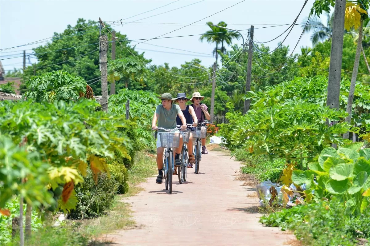 du lịch nông thôn không chỉ thúc đẩy phát triển kinh tế - xã hội