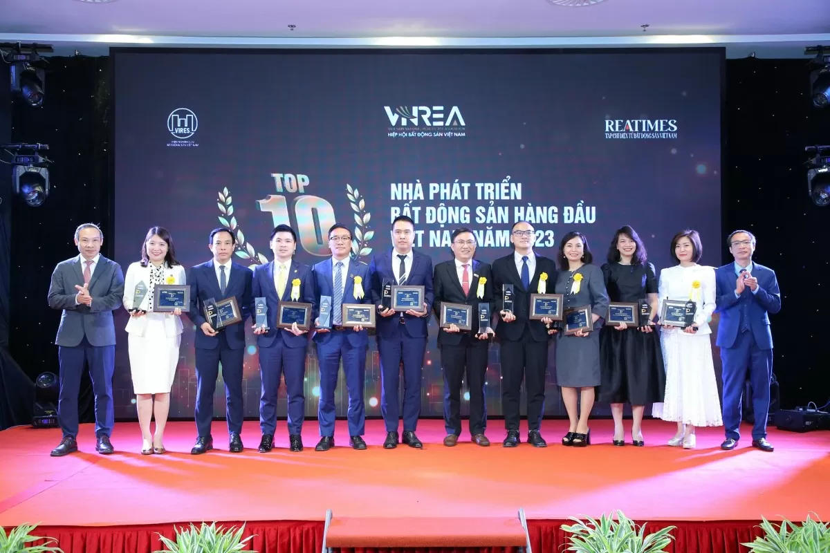 Vinh danh Top doanh nghiệp bất động sản dẫn đầu