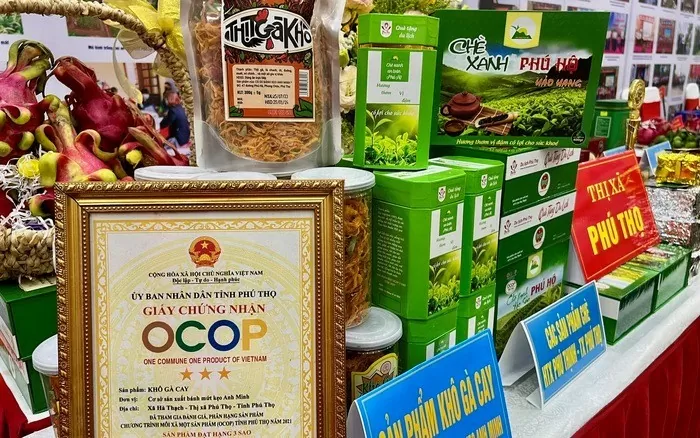 Năm 2024 tỉnh Phú Thọ tập trung phát triển các sản phẩm OCOP chủ lực.