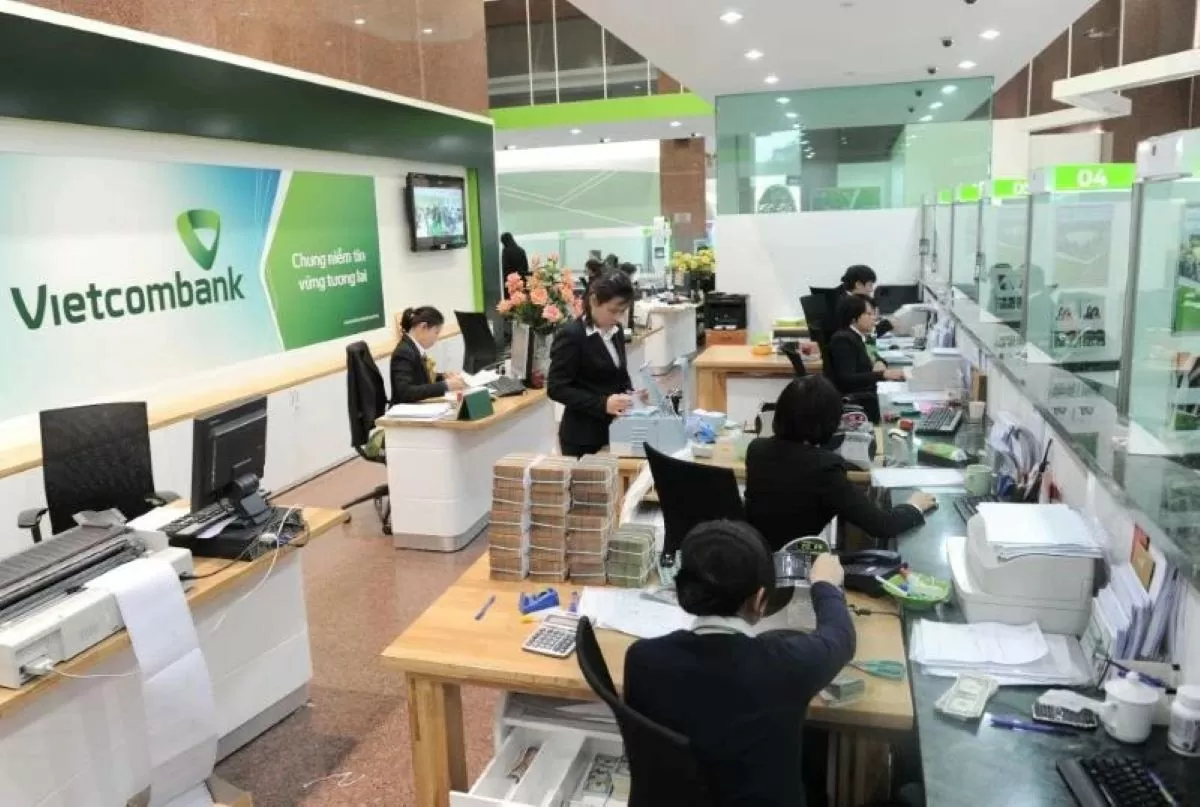 Hoạt động giao dịch tại Ngân hàng VCB